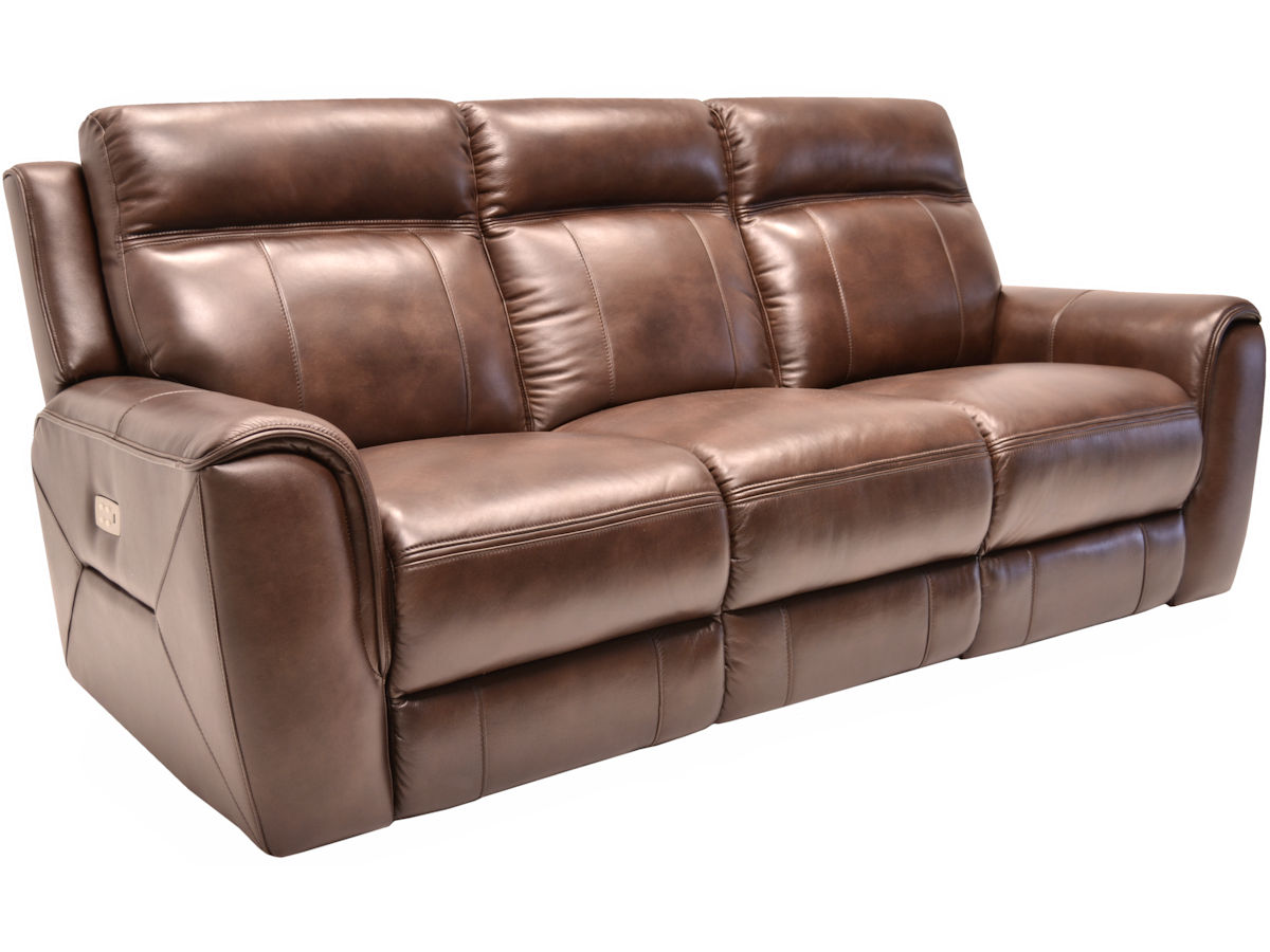 lacrosse leather reclining sofa